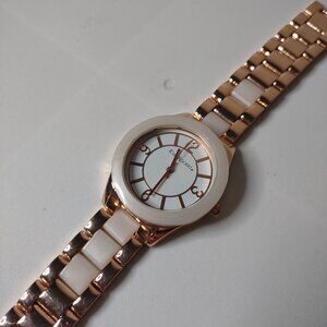 Rose Gold Tone Kim Rogers Watch